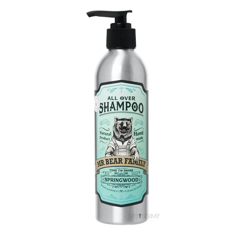 All Over Schampo, Springwood, 250 ml.