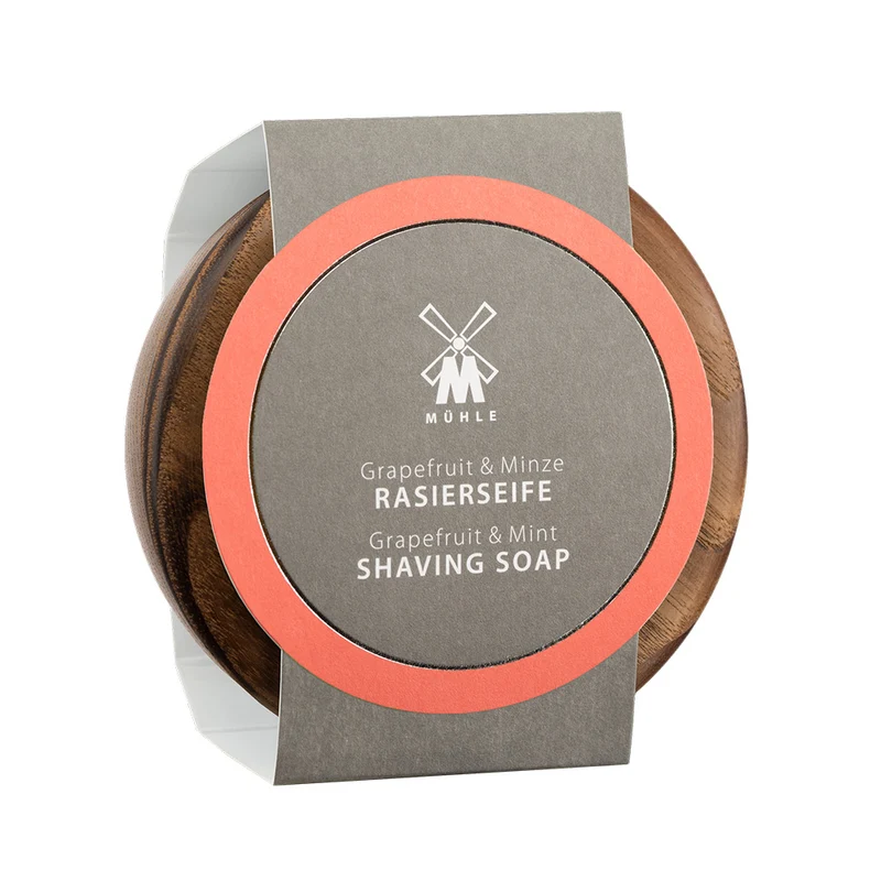 MÜHLE SHAVECARE Shaving Bowl w/ Shave Soap, Steamed Ash, Grapefruit & Mint