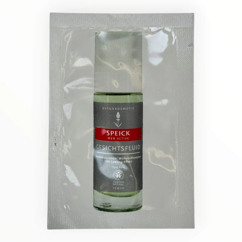 Men Active Face Fluid, provförpackning, 1,5 ml.