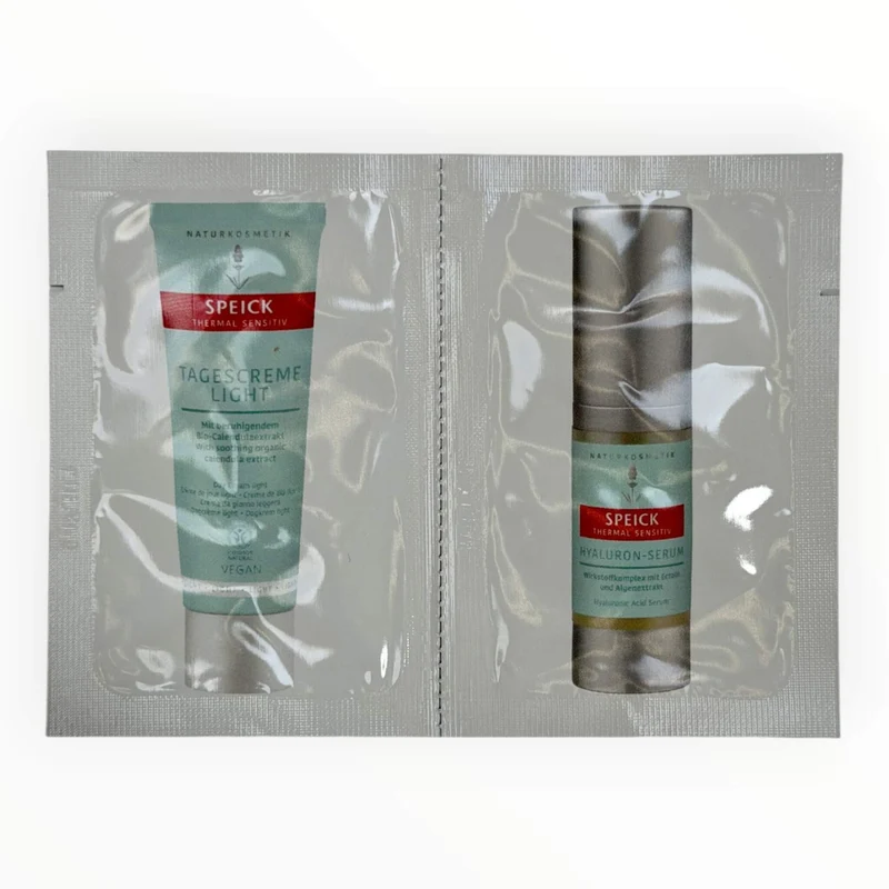 Light Day Cream & Hyaluron Serum, Thermal Sensitiv, provförpackning, 2 x 1,5 ml.