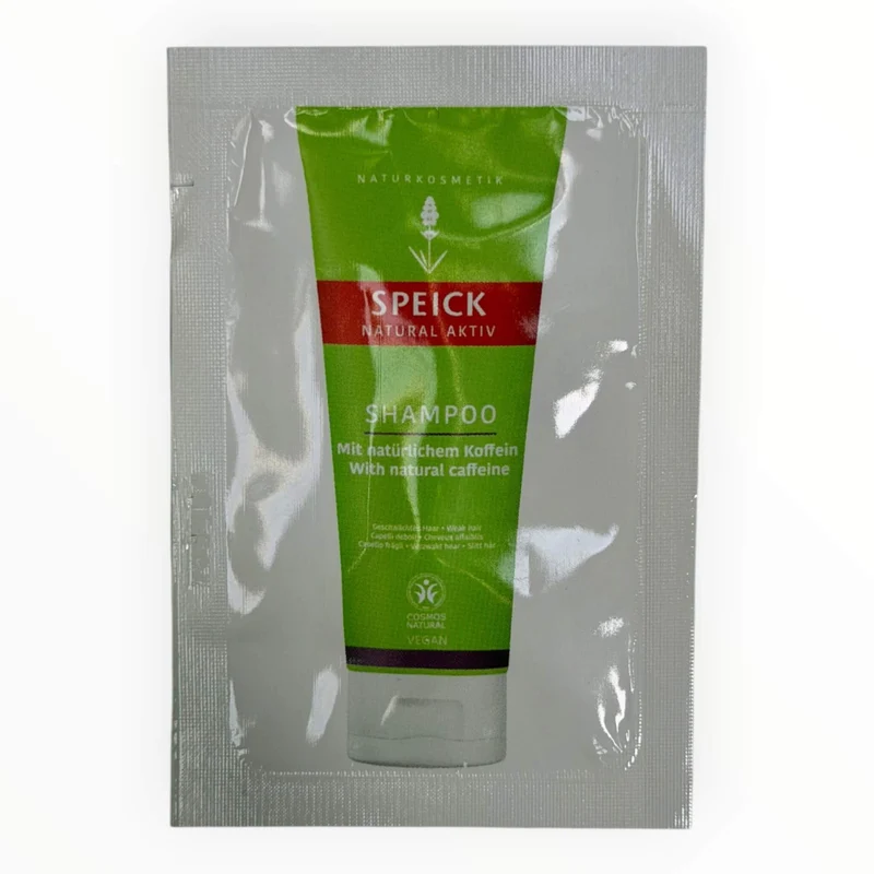 Natural Active-schampo, koffein, provförpackning, 6 ml.