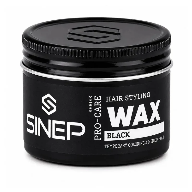 SINEP Hair Styling Wax Black 100 ml