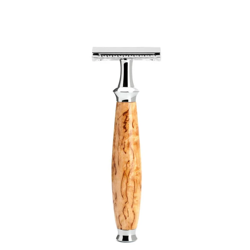 MÜHLE PURIST Safety Razor, Karelian Masur Birch