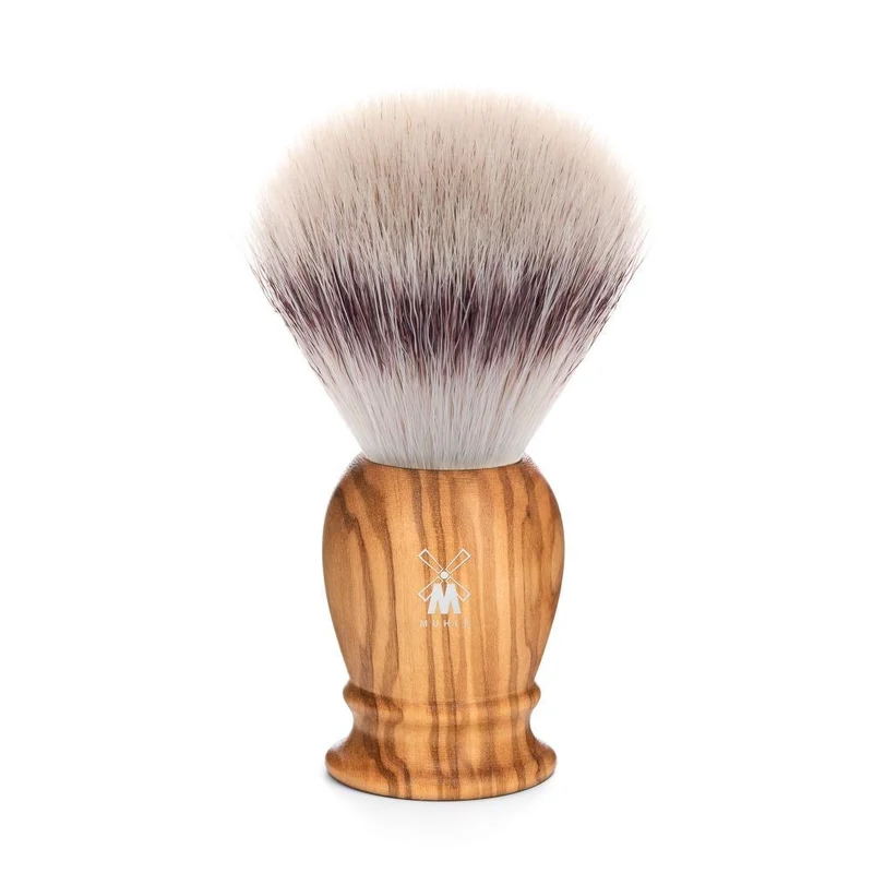 MÜHLE CLASSIC Shaving Brush, Silvertip Fibre®, Olive Wood, Large