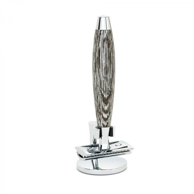 MÜHLE EDITION Safety Razor, Ancient Oak & Silver