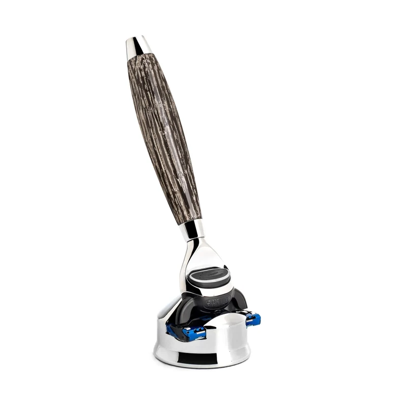 MÜHLE EDITION Gillette® Fusion™ Razor, Ancient Oak & Sterling Silver