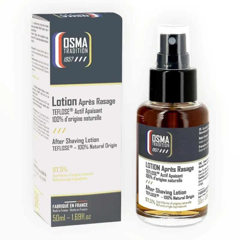 Aftershave-lotion, alkoholfri, 50 ml.