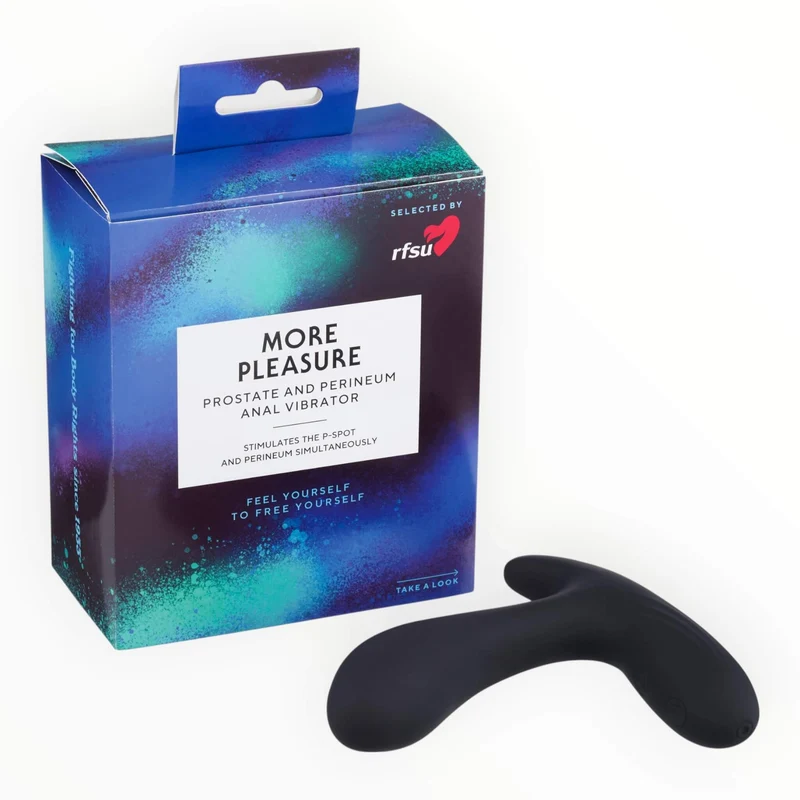 More Pleasure – Analvibrator för prostata och mellangården