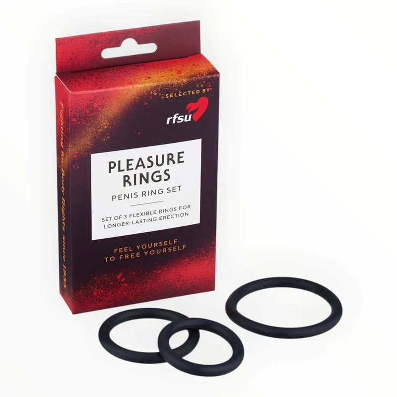 Pleasure Ring – Penisringsset, 3 st.
