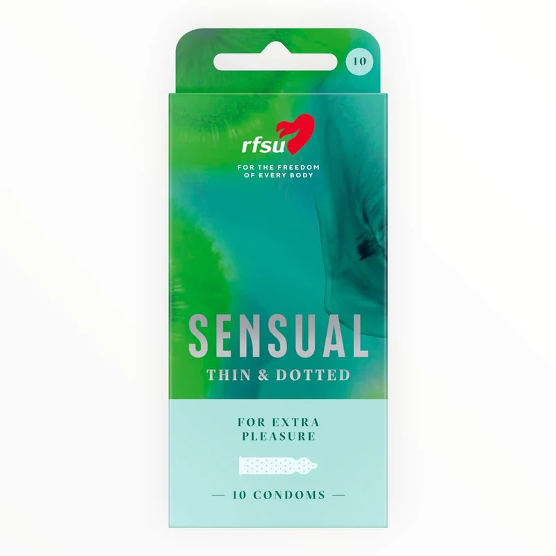 Sensual-kondomer, 10 st.