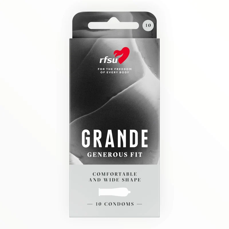 Grande-kondomer, 10 st.