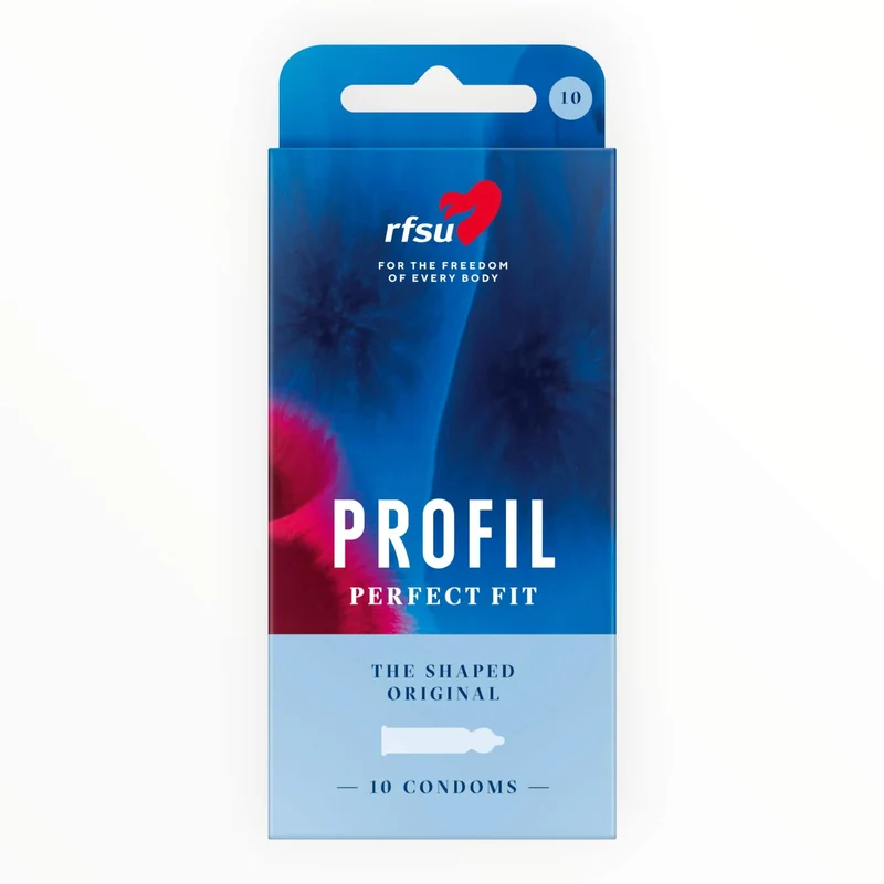 Profil-kondomer, 10 st.