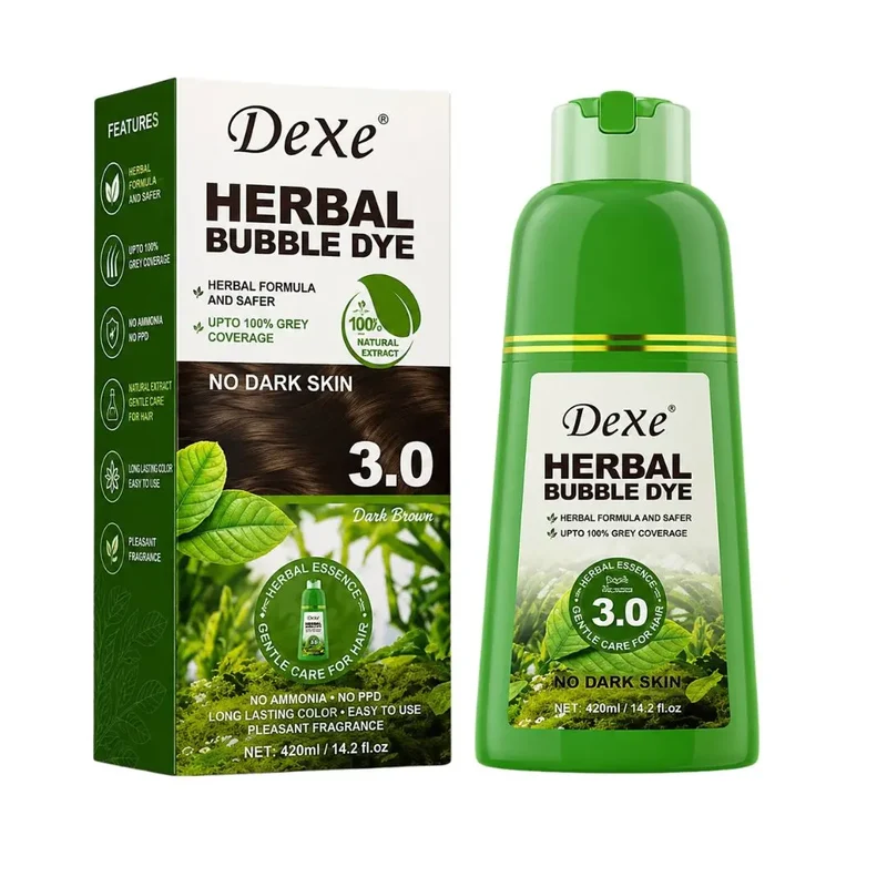 Dexe Herbal Bubble Dye 3.0 Dark Brown 420 ml