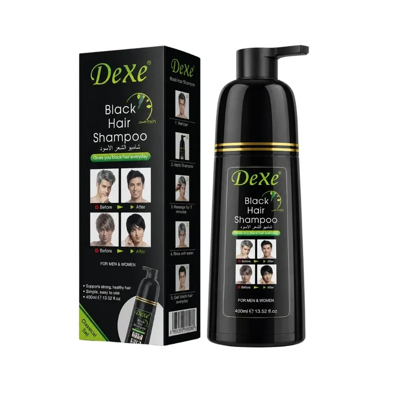 Dexe Black Hair Shampoo 400 ml