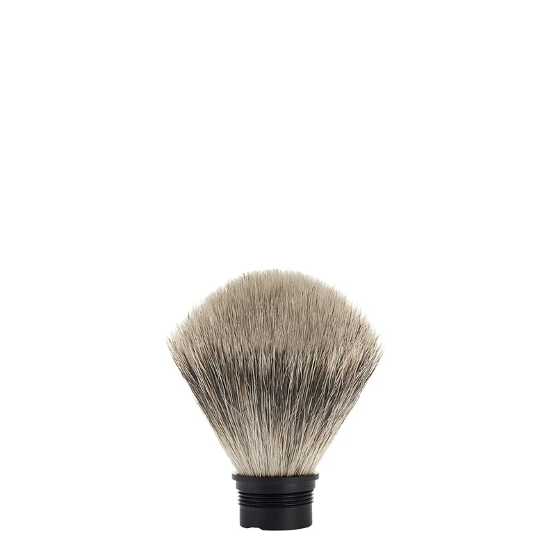 MÜHLE Replacement Shaving Brush Head, Fine Badger, STYLO/KOSMO/PURIST Series