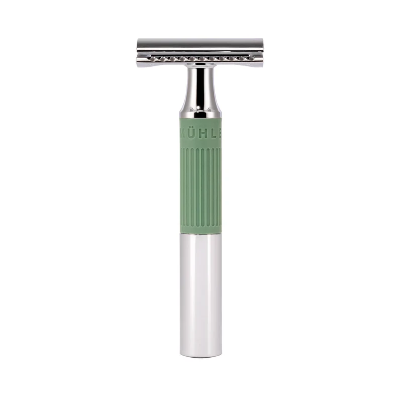 MÜHLE NEO Safety Razor, Closed Comb, Salvia Green