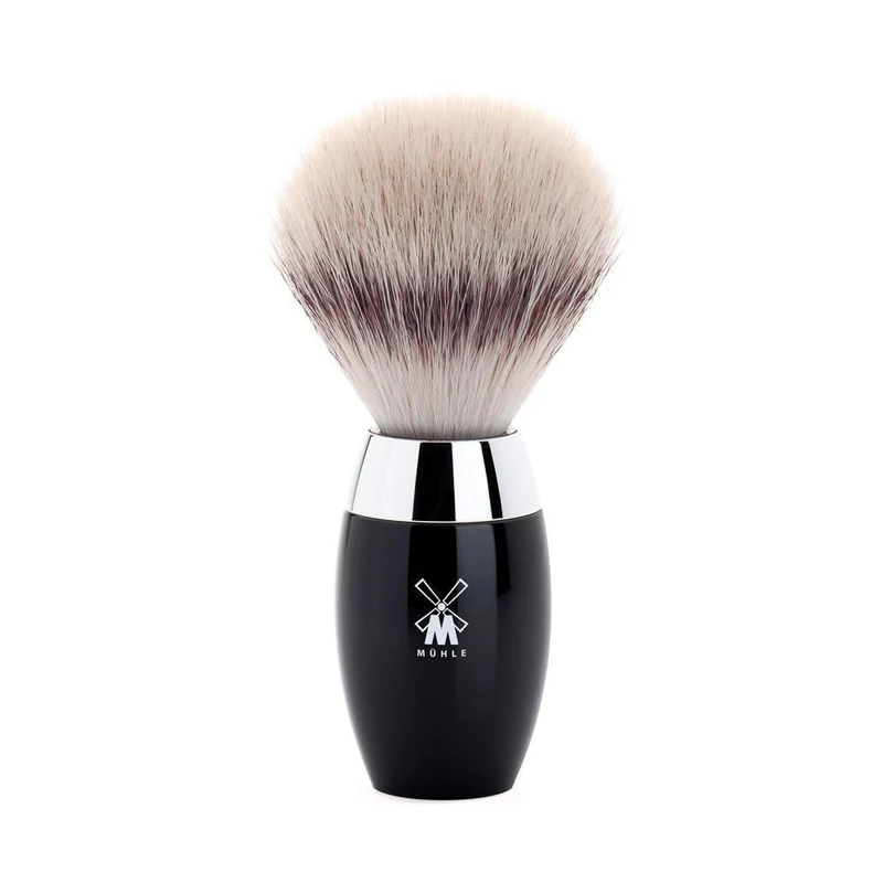 MÜHLE KOSMO Shaving Brush, Silvertip Fibre®, Black