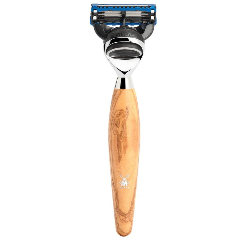 MÜHLE KOSMO Gillette® Fusion™ Razor, Olive Wood