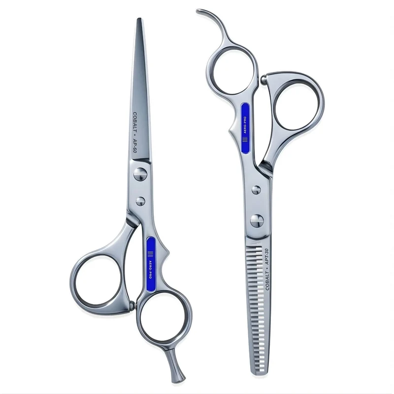 Juntetsu Cobalt Aero-Pro frisörsaxset