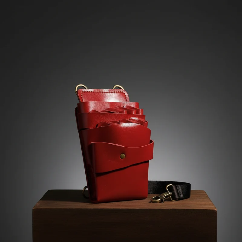 Juntetsu Signature Red Holster | Professionell design med 7 fickor
