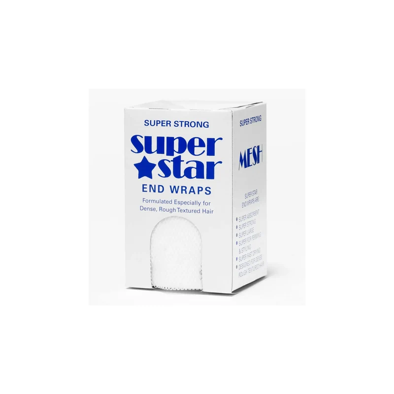 Superstar Perforated White End Wraps