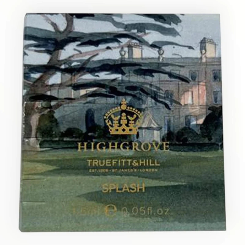 Doftprov Splash, Highgrove