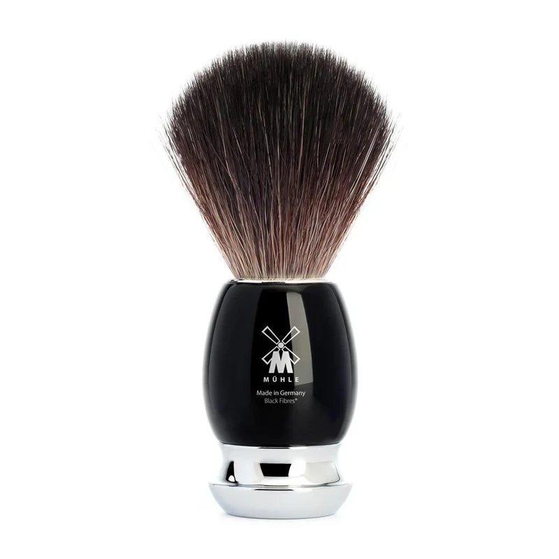 MÜHLE VIVO Shaving Brush, Black Fibre, Black
