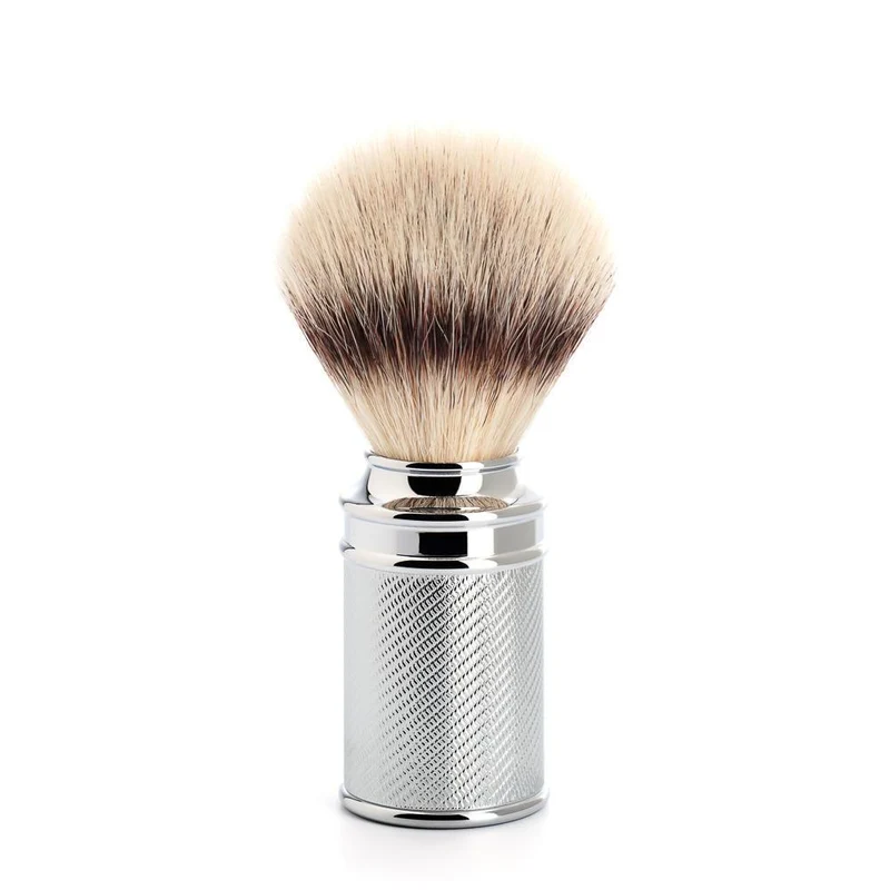 MÜHLE TRADITIONAL Shaving Brush, Silvertip Fibre®, Chrome-Plated Metal