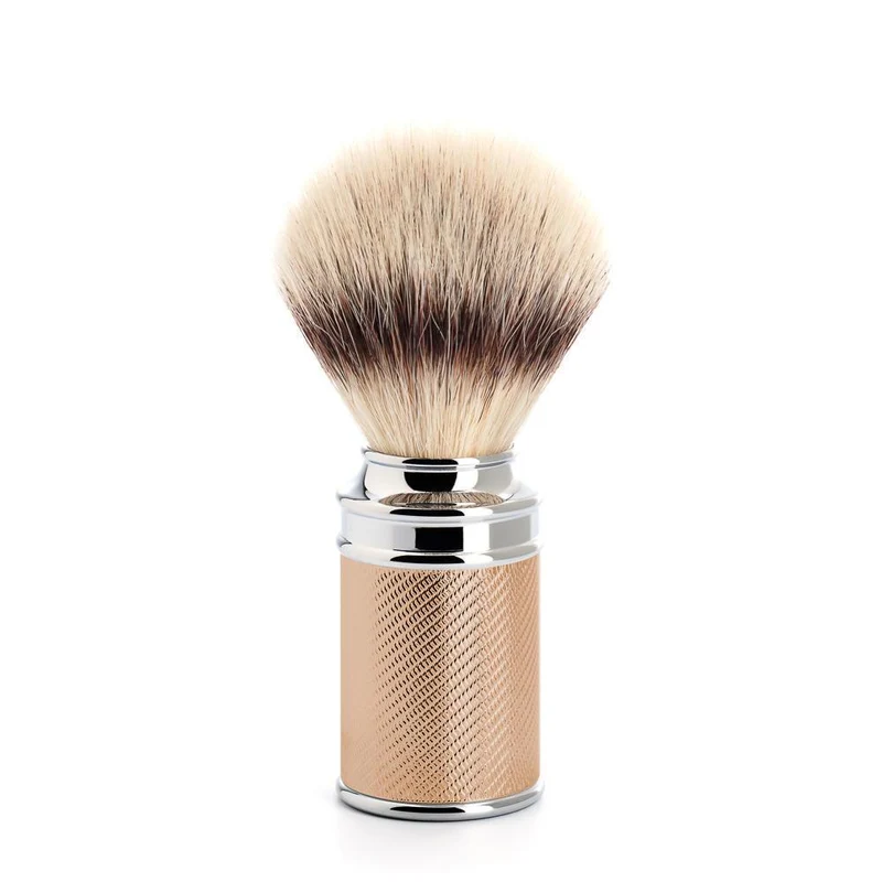 MÜHLE TRADITIONAL Shaving Brush, Silvertip Fibre®, Rose Gold-Plated Metal