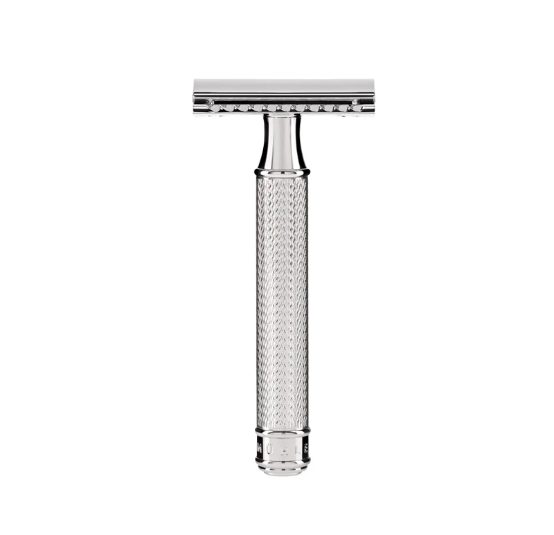 MÜHLE TRADITIONAL Safety Razor, Chrome-Plated Metal