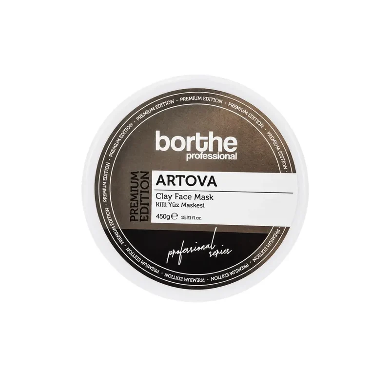 Borthe Professional Artova Clay Face Mask – 450 g