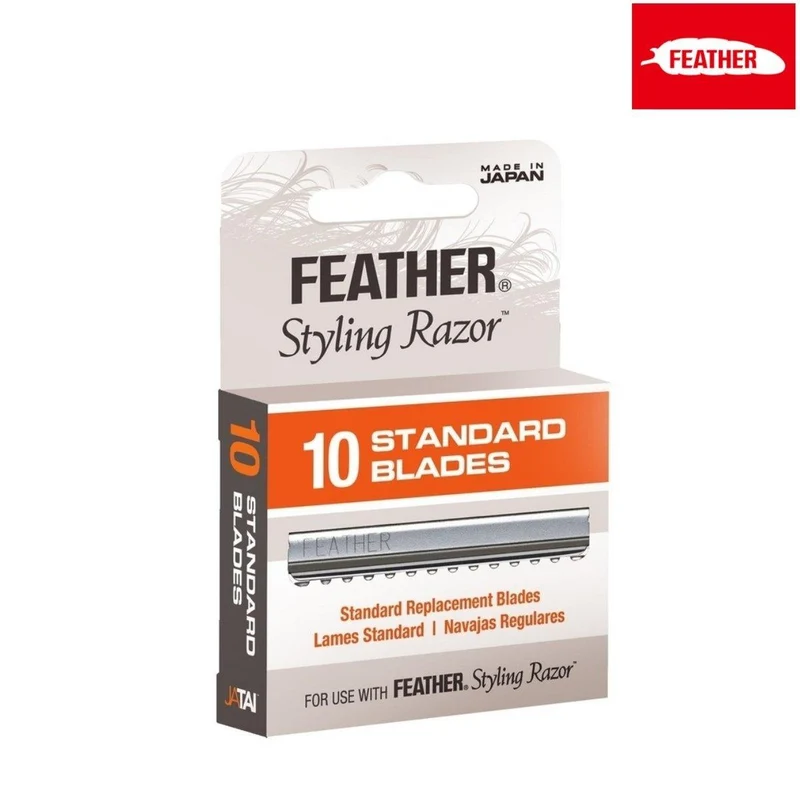 Feather Standardblad för styling och texturering av rakhyvlar