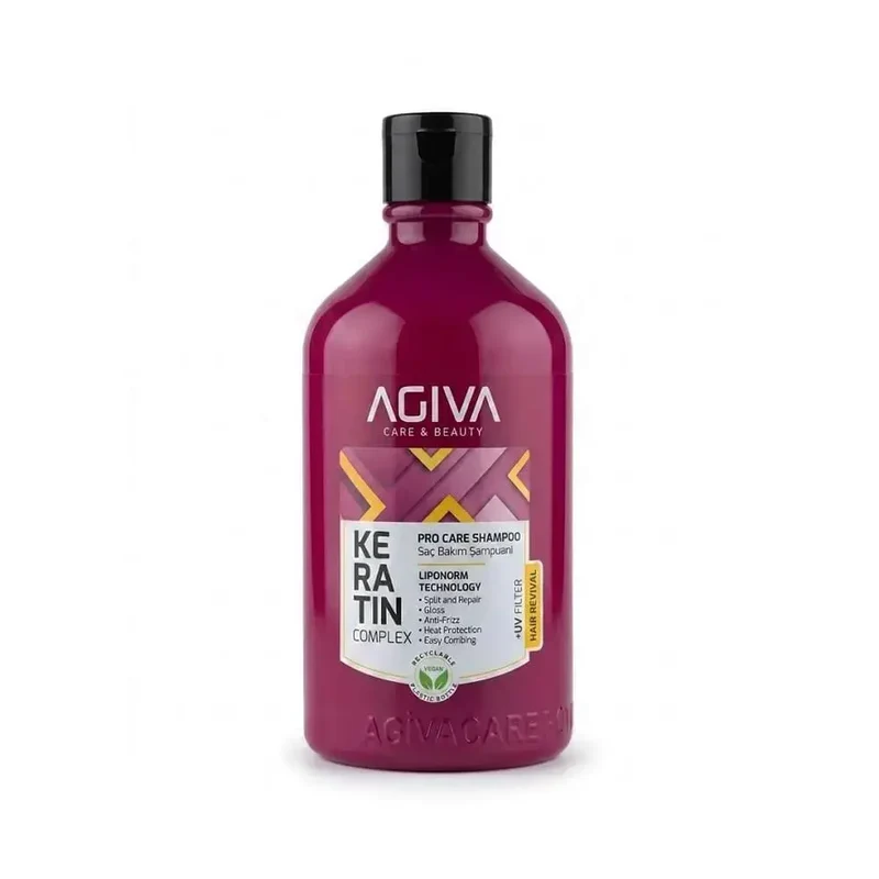 Agiva keratin complex pro care – keratinschampo 500 ml
