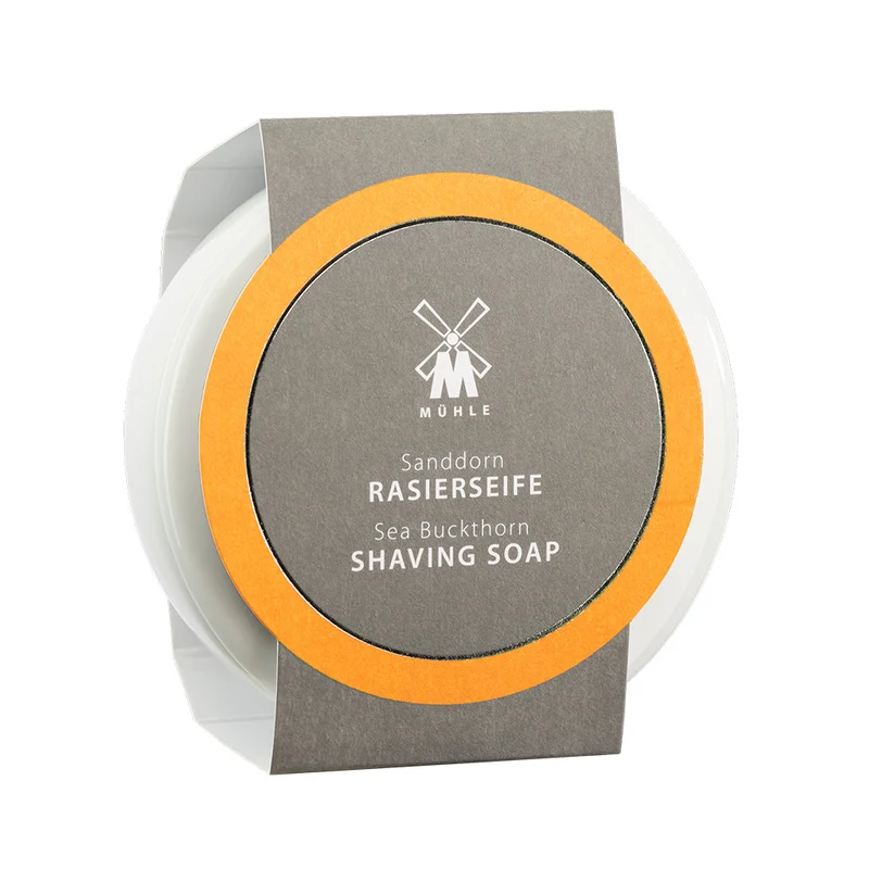 MÜHLE SHAVECARE Shaving Bowl w/ Shave Soap, Porcelain, Sea Buckthorn