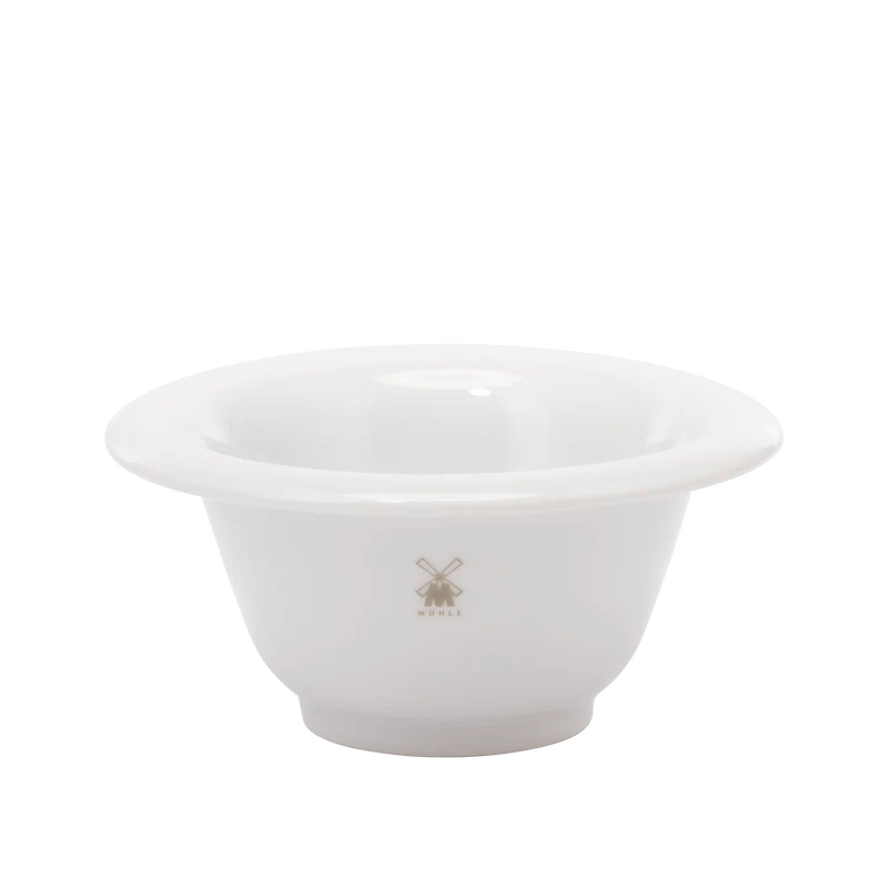 MÜHLE Shaving Dish, White Porcelain