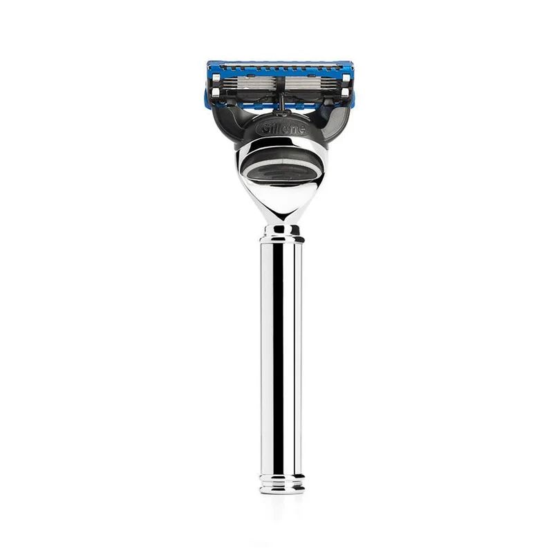 MÜHLE TRAVEL Razor, Gillette® Fusion™ Razor, Chrome