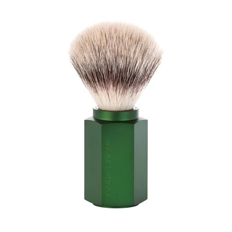 MÜHLE HEXAGON Shaving Brush, Silvertip Fibre®, Forest