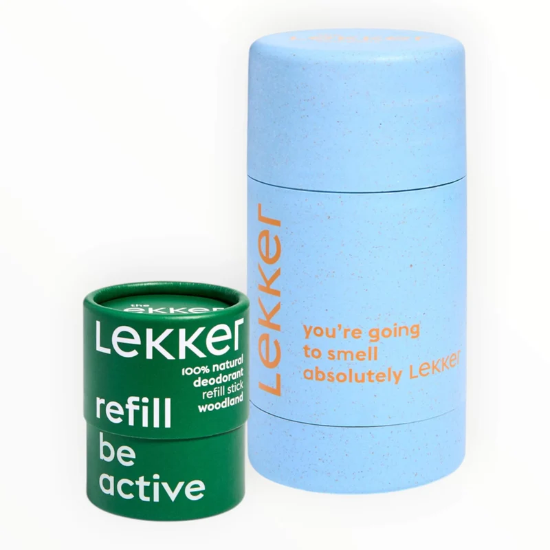 Deodorant Stick, Refill Starter Set, Be Active