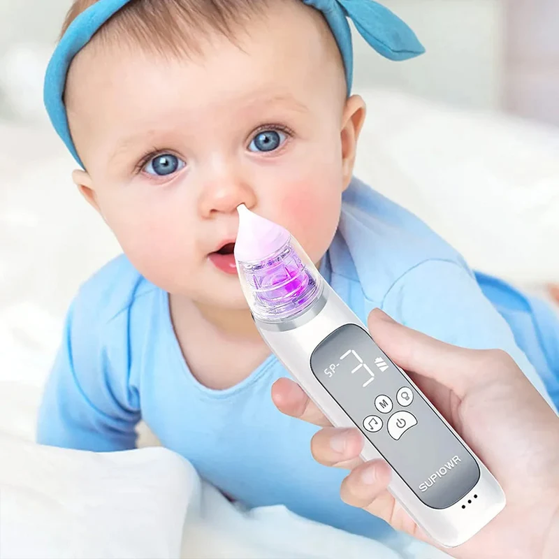 Søvnvenlig Nasal Aspirator til Baby med Justerbar Sugning