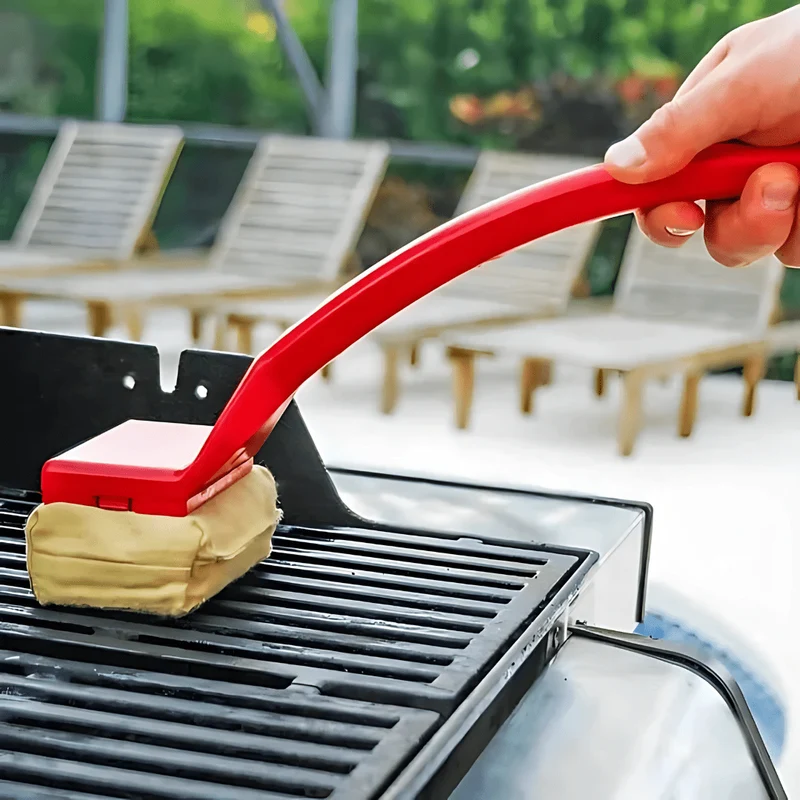 Sikkerhedsfremmende Grilldamprenser med Langt Håndtag