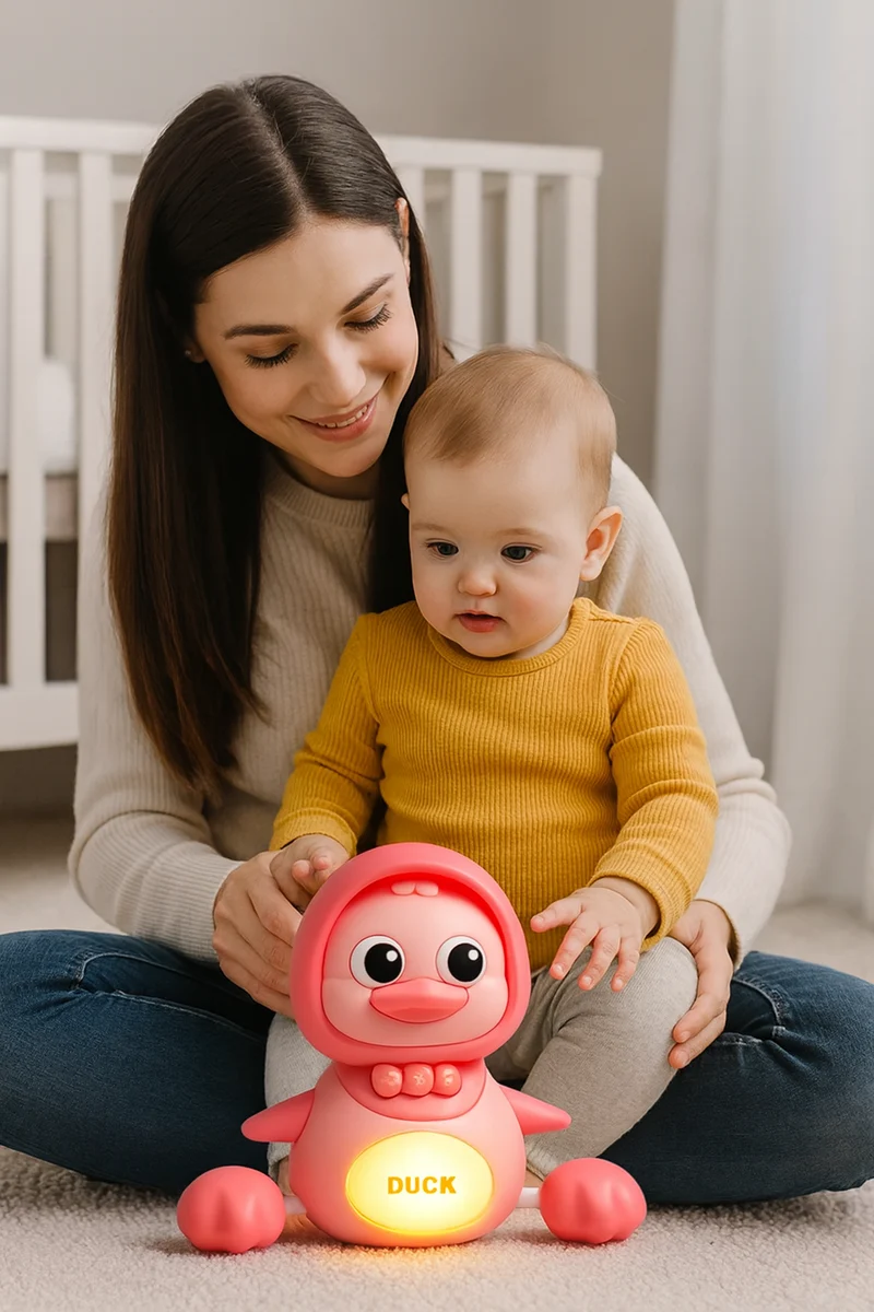 Interaktiv Andefamilie: Stimulerer Leg & Udvikling