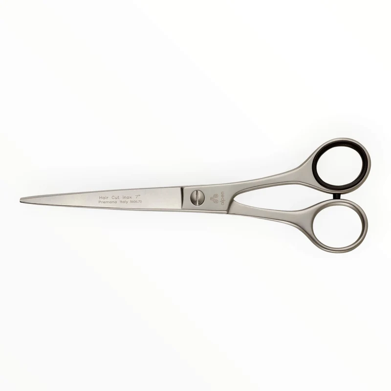 Frisörsax, Micro Serration, rostfritt stål, 18 cm.