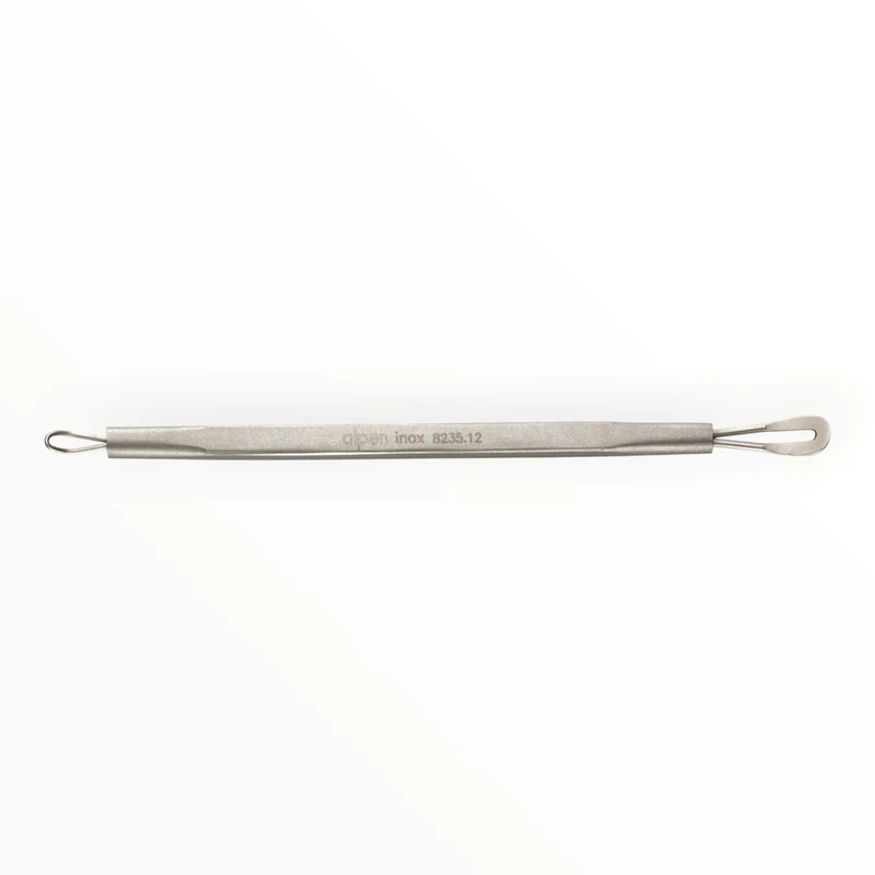 Blackhead Remover - Dubbel, rostfritt stål, 12 cm.