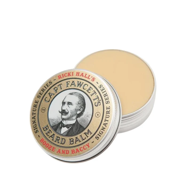 Captain Fawcett Beard Balm Ricki Hall's Booze & Baccy