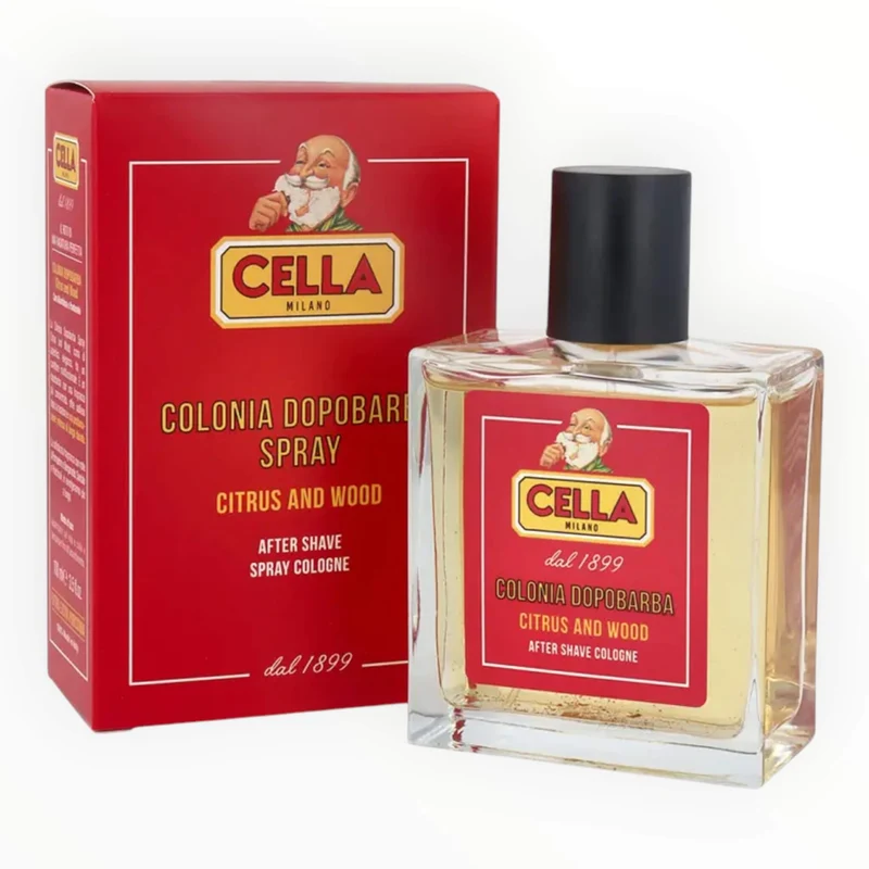 Aftershave Cologne Spray, Citrus & Wood, 100 ml.