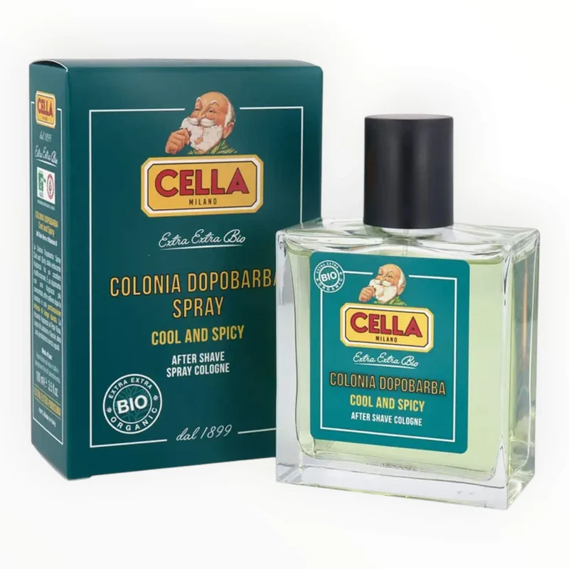 Bio Aftershave Cologne Spray, Cool & Spicy, 100 ml.