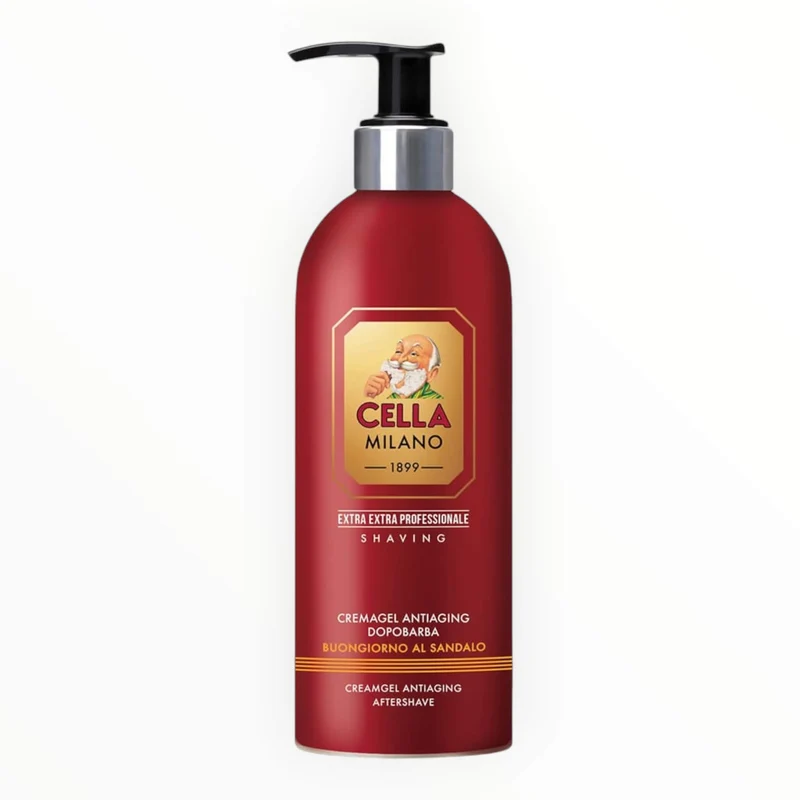 Aftershave Cream, Anti-aging, Buongiorno al Sandalo 500 ml.