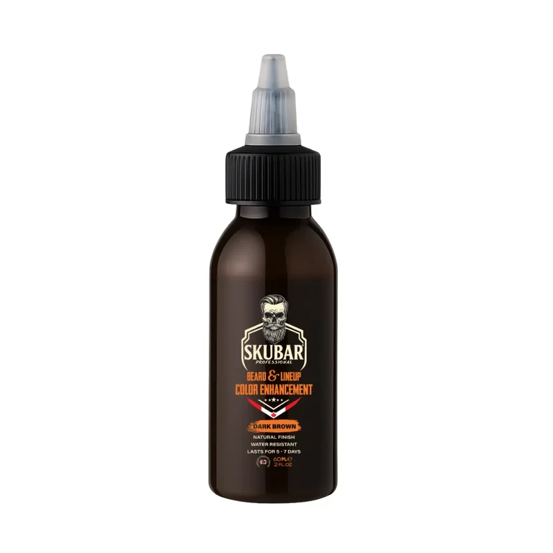 SKUBAR Beard & Lineup Color Enhancement – Dark Brown