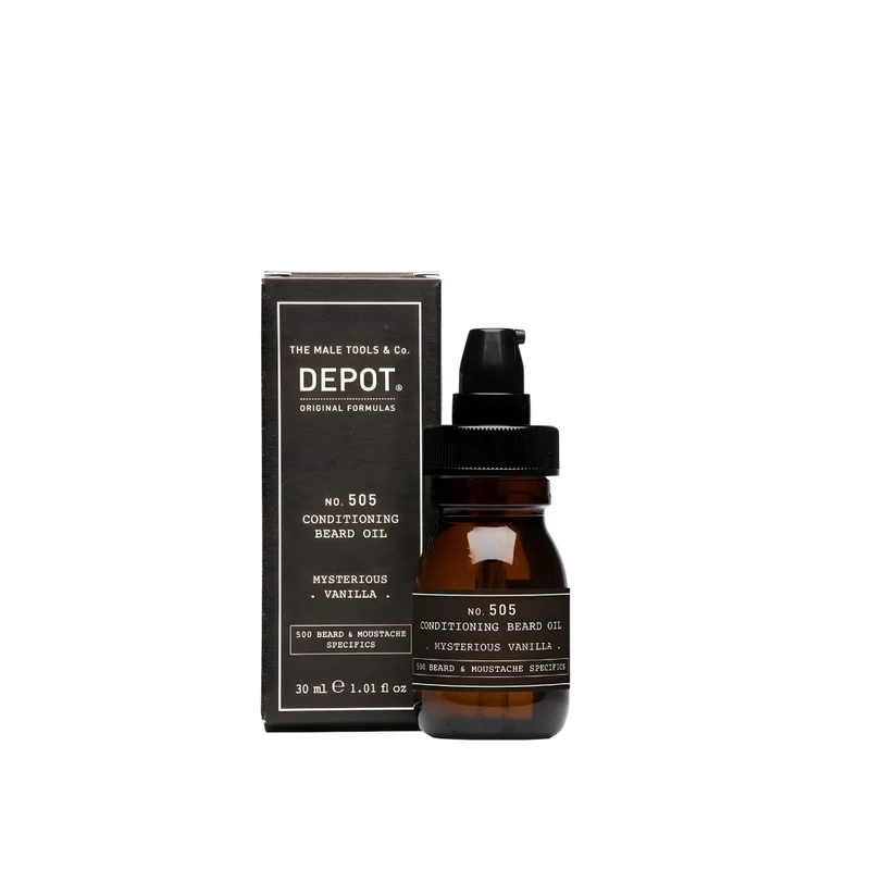 Depot no. 505 Conditioning beard oil- mysterious vanilla 30ml