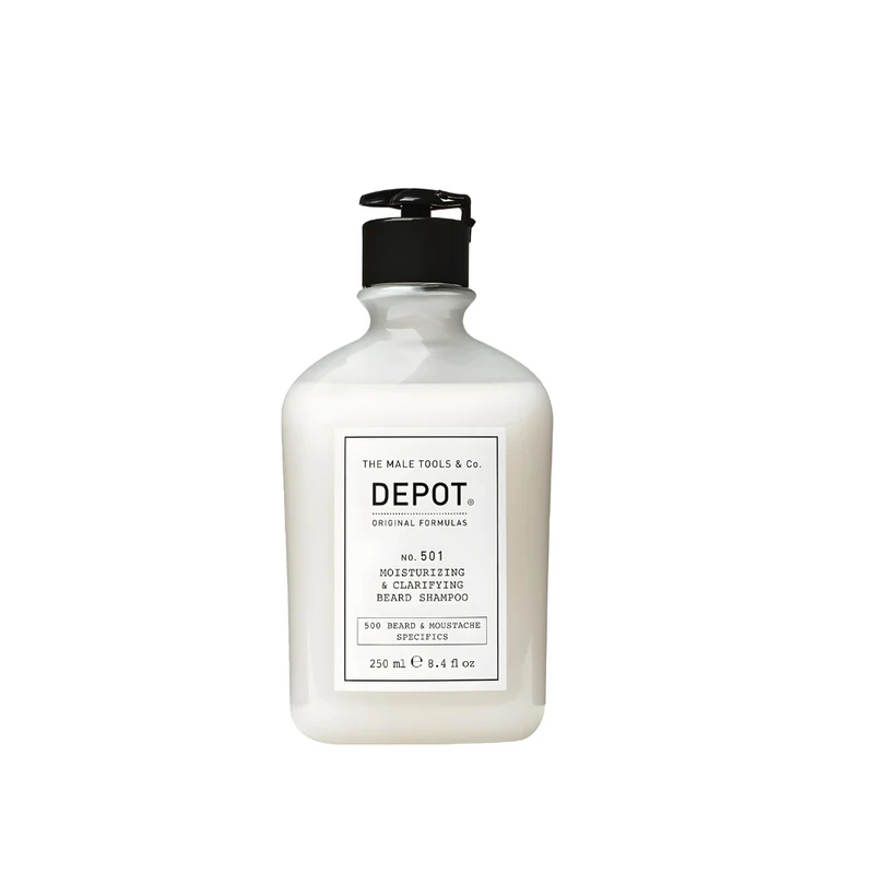 Depot no. 501 Moisturizing & clarifying beard shampoo